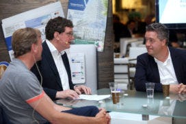 Robert Winkel, Johannes van Bentum en Nanne de Ru