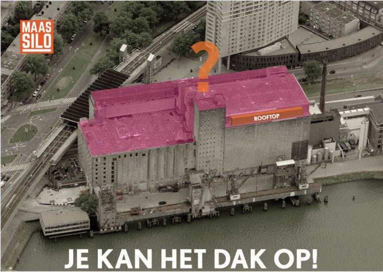 Je kan het dak op! - Ideeëncompetitie Maassilo Rotterdam