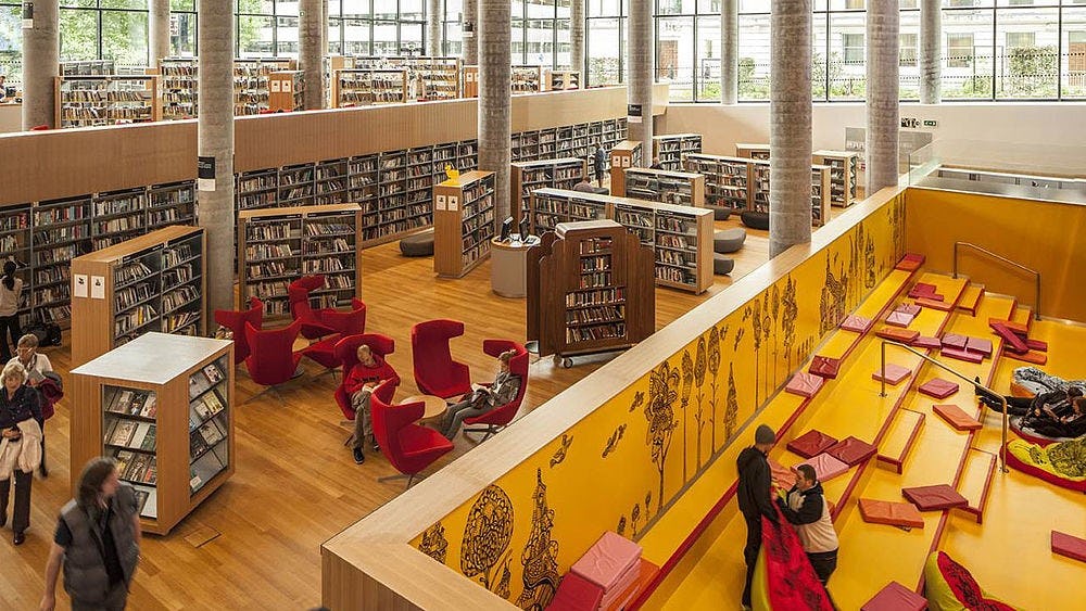 Bibliotheek Birmingham door Mecanoo/Francine Houben.