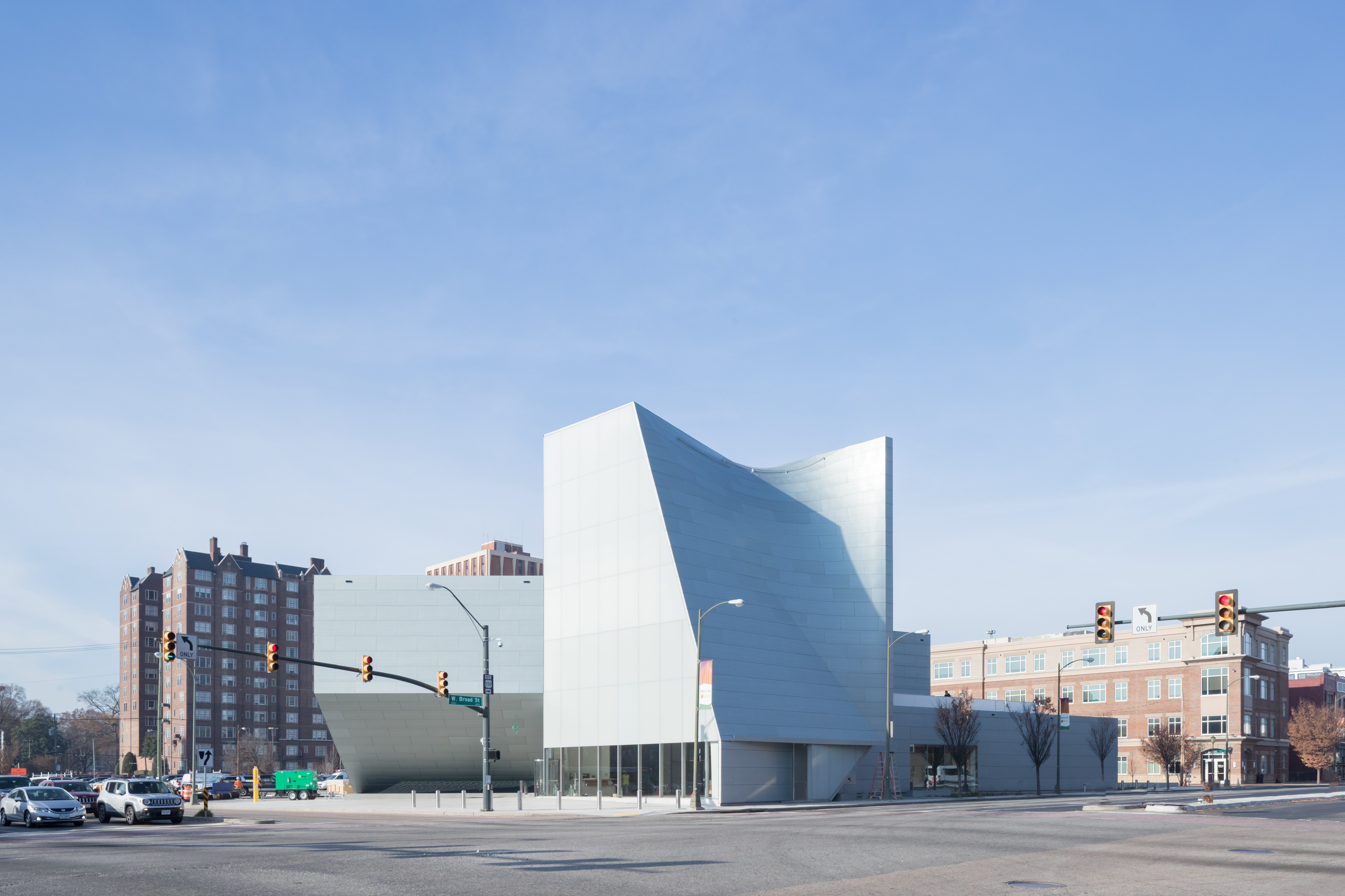 Beeld Iwan Baan. Insitute for Contemporary Art, Richmond (VS) – Steven Holl Architects