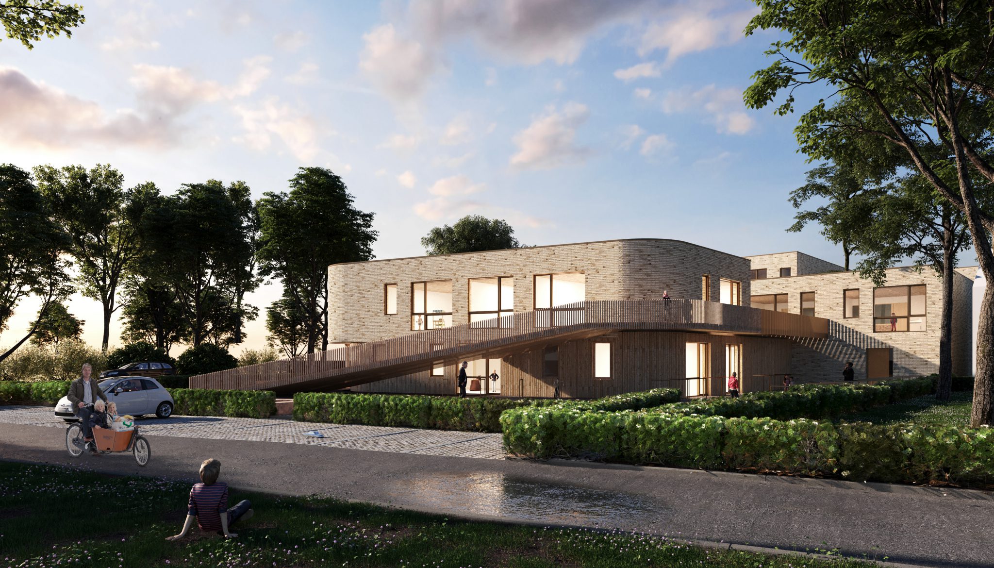 Beeld negen graden architectuur