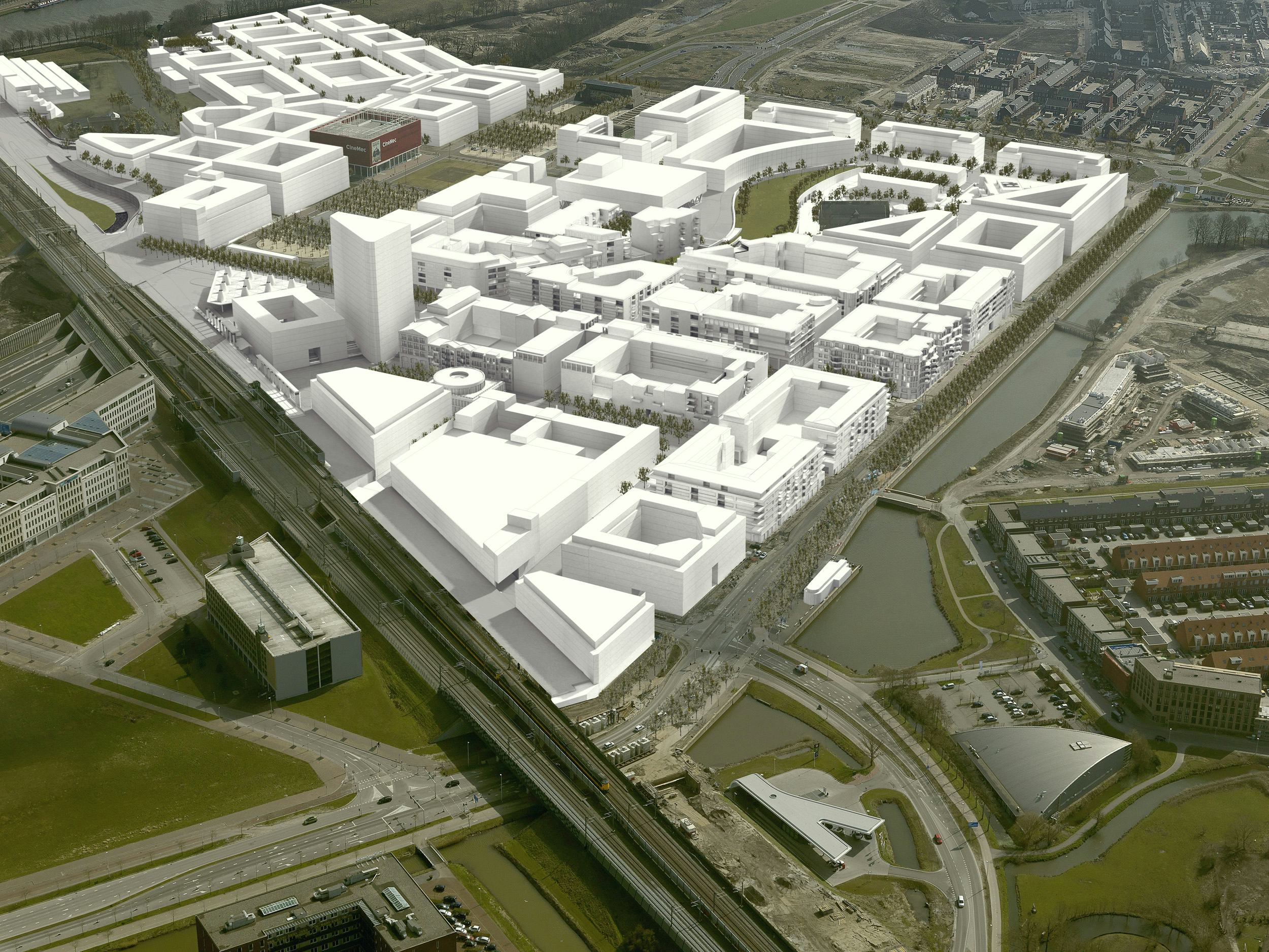 Beeld JCAU. Masterplan Leidsche Rijn Centrum, Utrecht - Jo Coenen