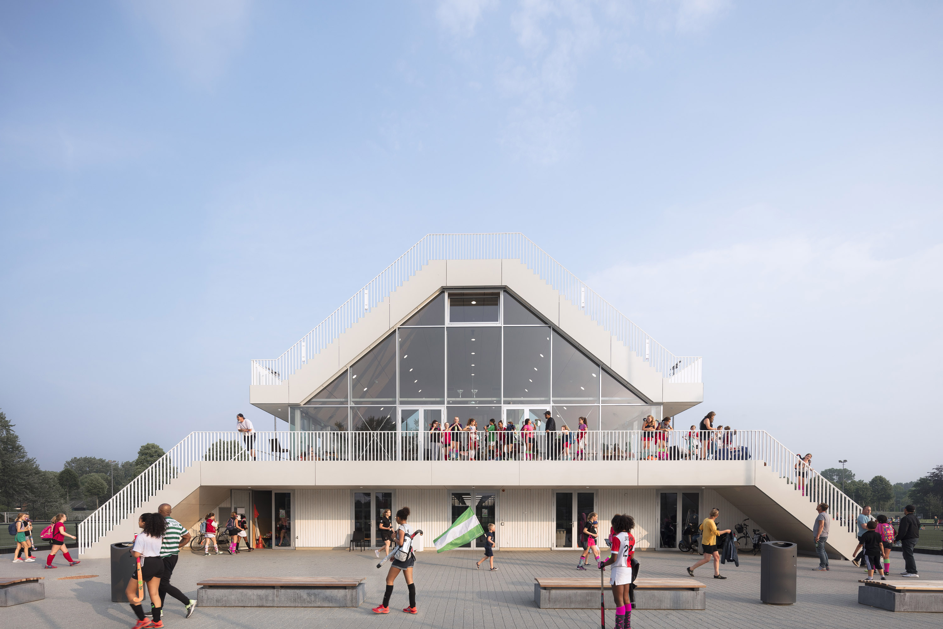 Clubverzamelgebouw Varkenoord Rotterdam - NL Architects, beeld Sebastian van Damme