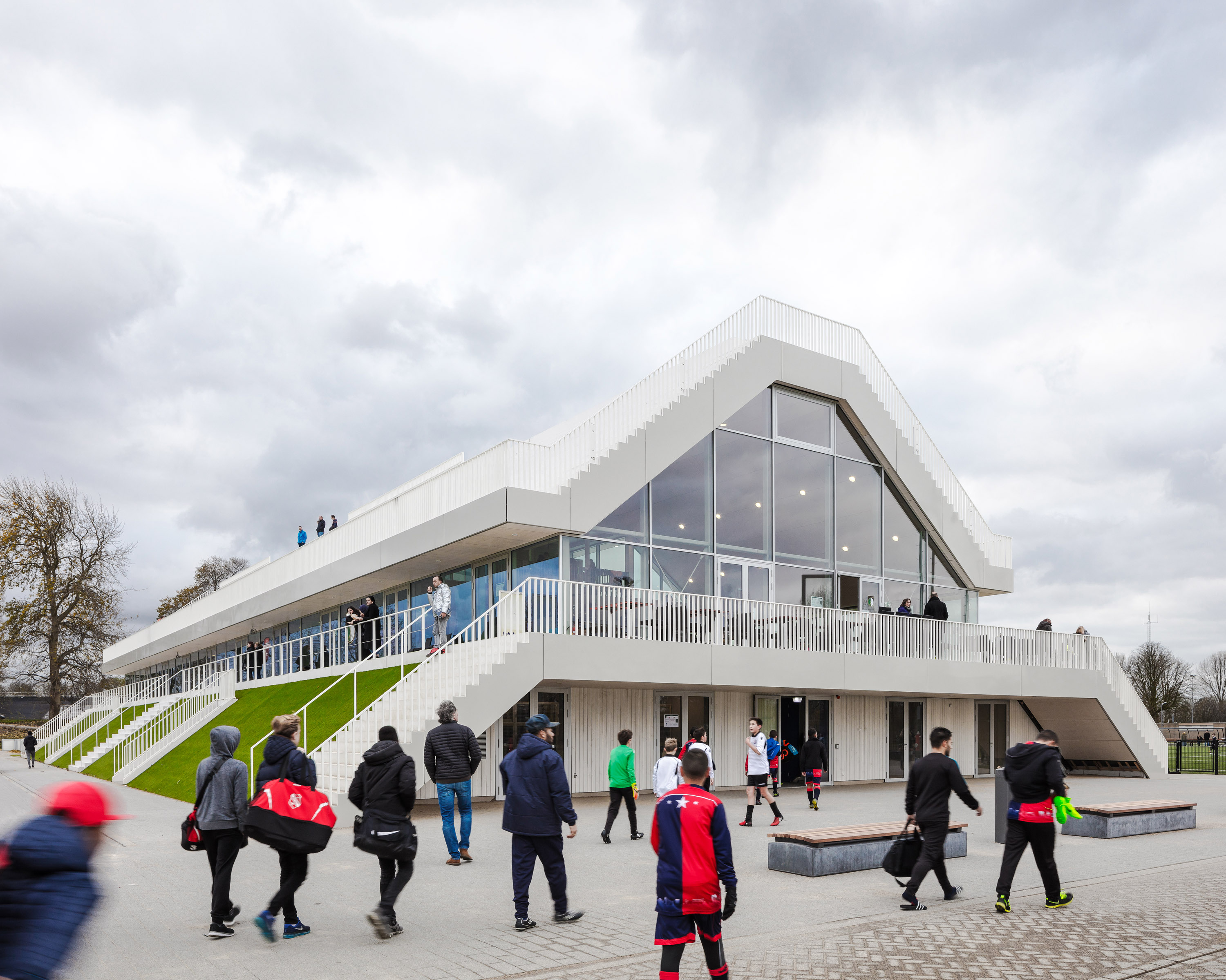 Clubverzamelgebouw Varkenoord Rotterdam - NL Architects, beeld Sebastian van Damme