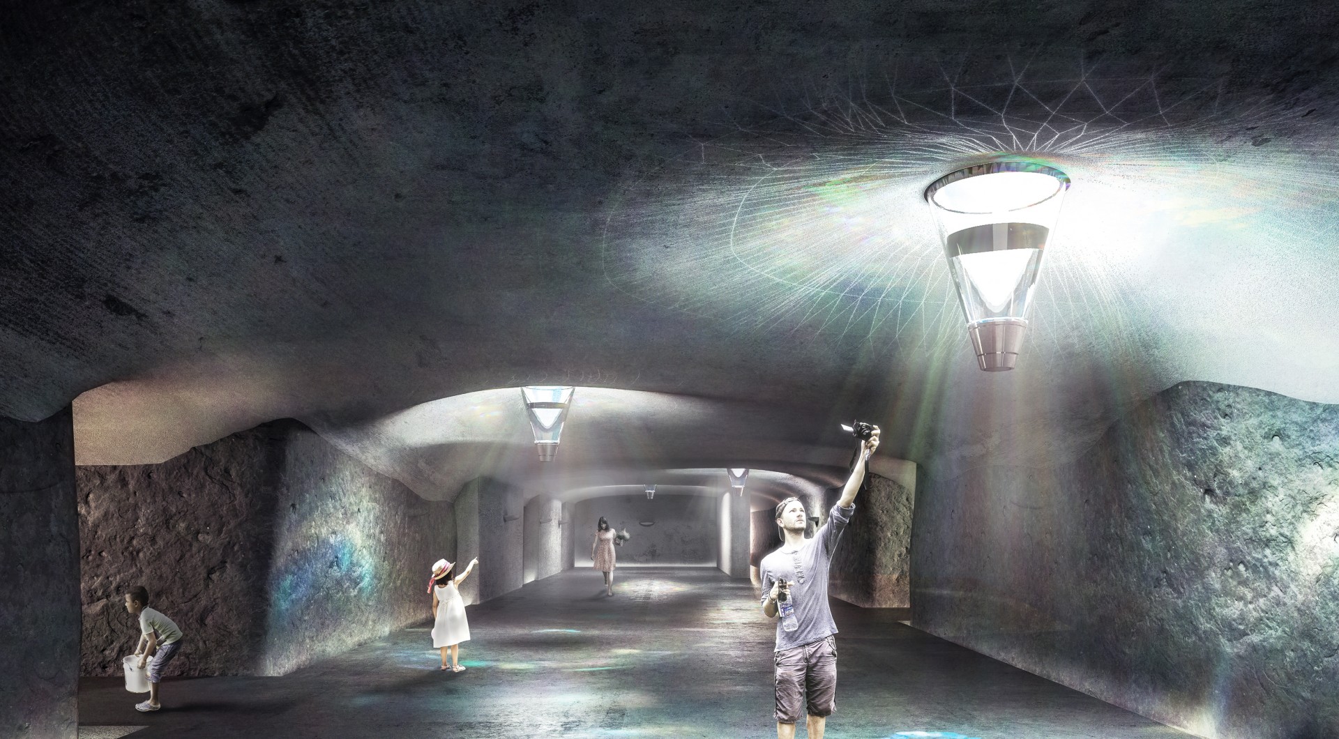 "Light Liquefaction" door Ziqi Chen, Shuaizhong Wang en Zeyu Liu van de University of Virginia in de Verenigde Staten