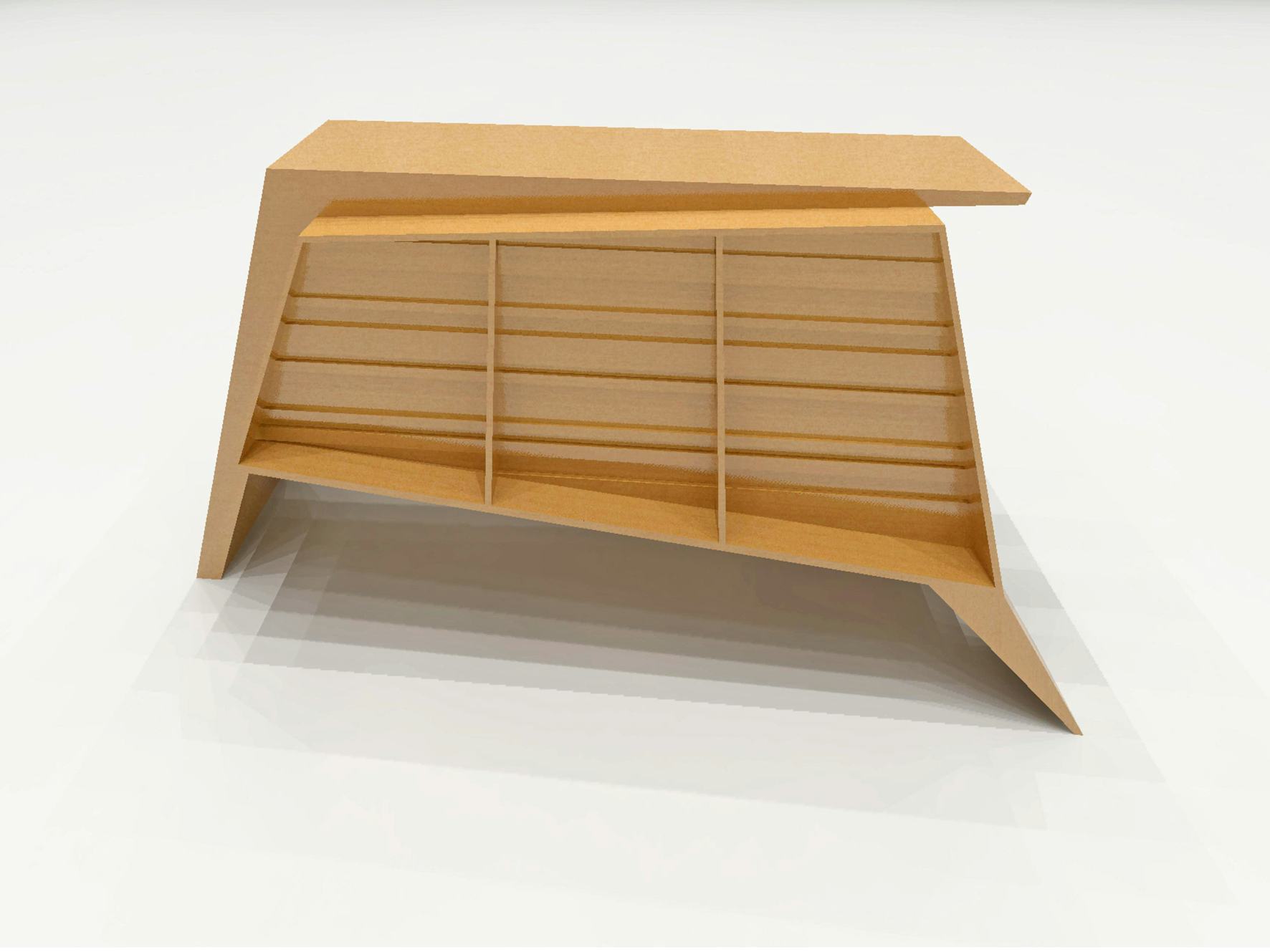 Impressie van sideboard TORO.