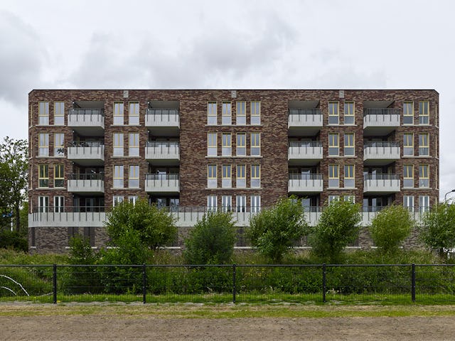 Woningbouw Churchillpark Leiden door Hans van der Heijden Architect, beeld Stefan Müller