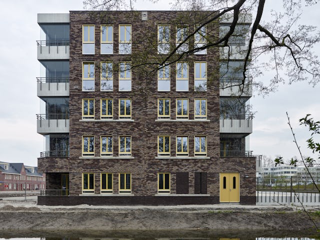 Woningbouw Churchillpark Leiden door Hans van der Heijden Architect, beeld Stefan Müller