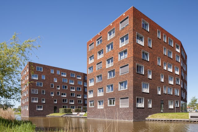 Studentenhuisvesting Kenniscampus Leeuwarden, beeld Mecanoo architecten