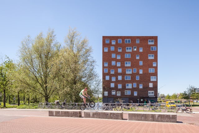 Studentenhuisvesting Kenniscampus Leeuwarden, beeld Mecanoo architecten