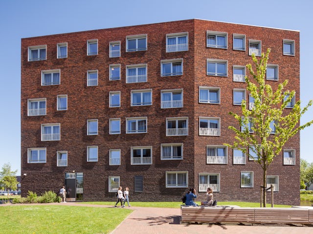 Studentenhuisvesting Kenniscampus Leeuwarden, beeld Mecanoo architecten