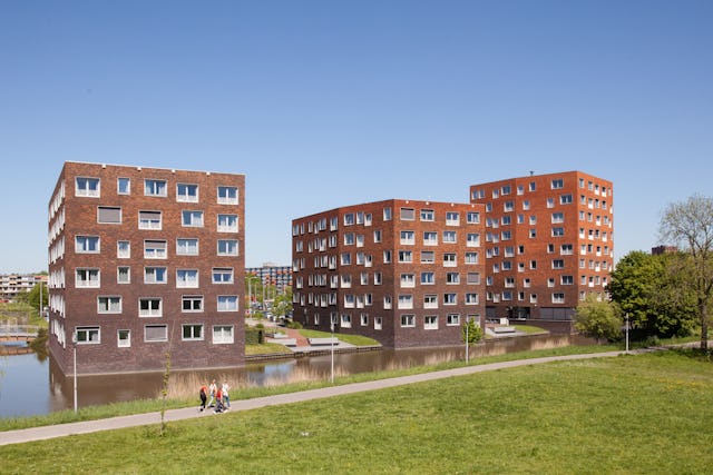 Studentenhuisvesting Kenniscampus Leeuwarden, beeld Mecanoo architecten