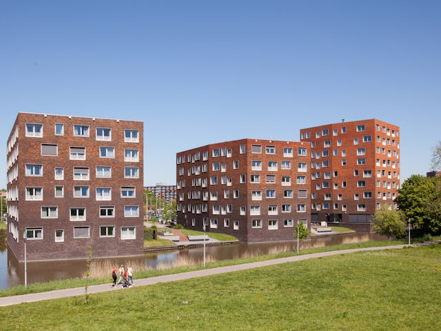 Studentenhuisvesting Kenniscampus Leeuwarden, beeld Mecanoo architecten