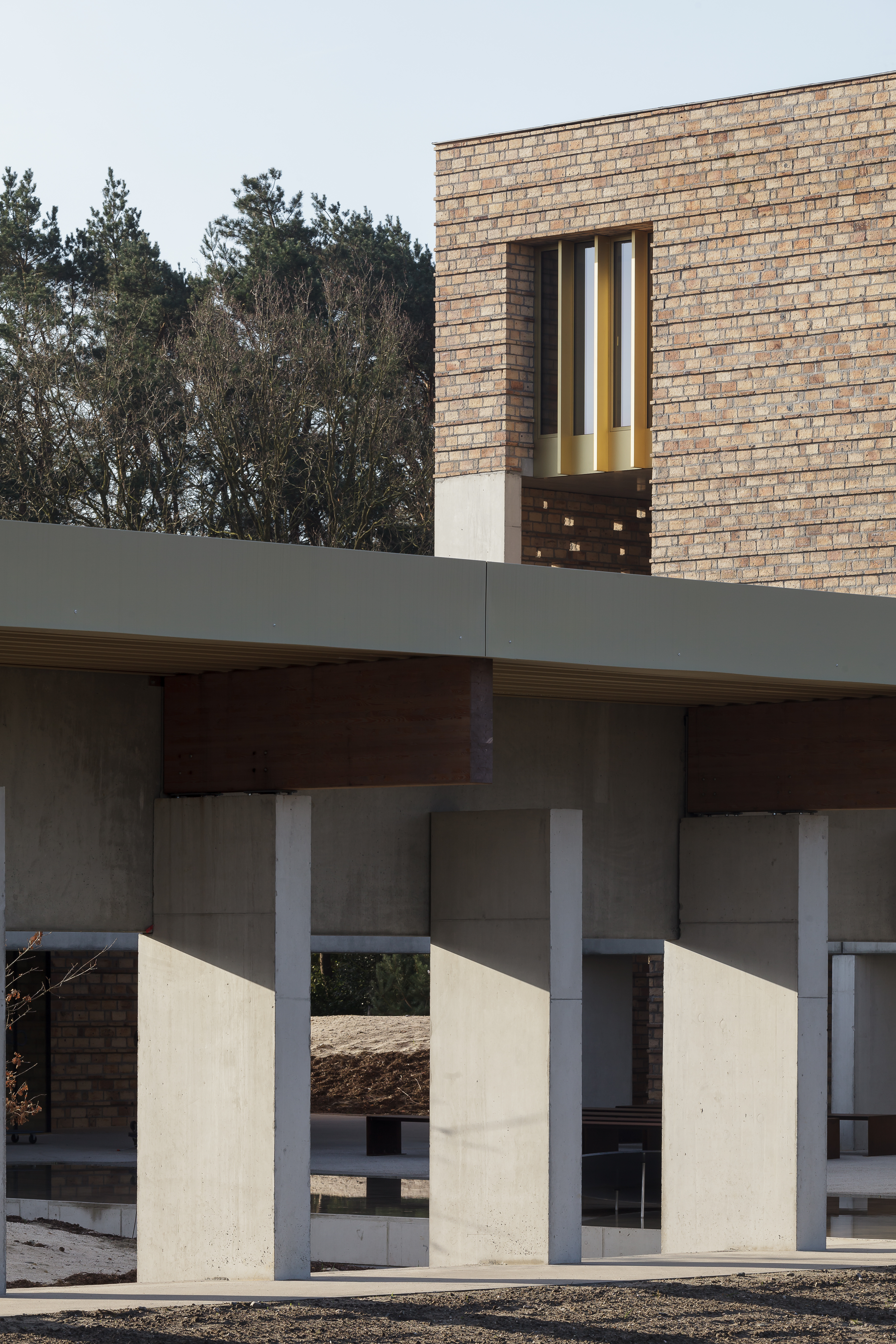 Beeld Stijn Bollaert, Crematorium, Lommel - a2o-architecten