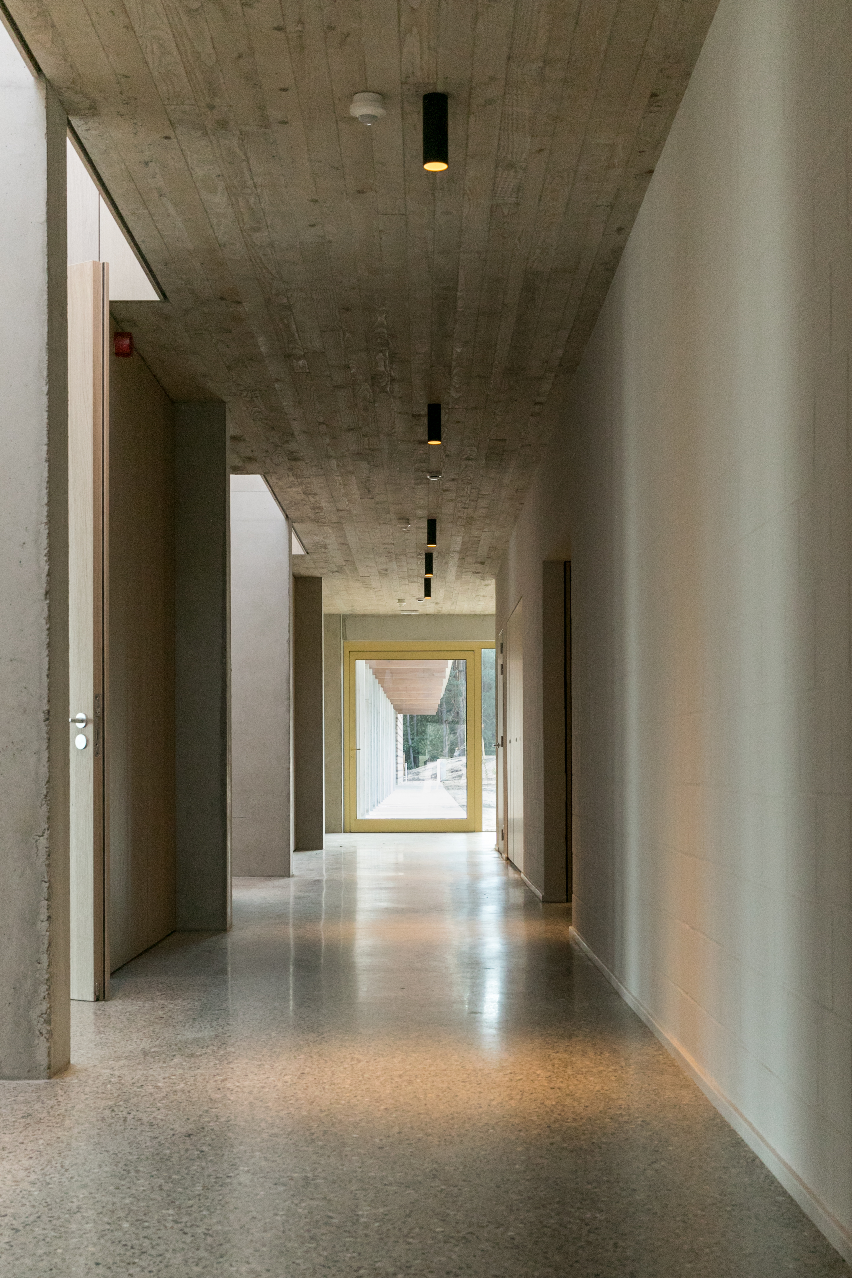 Beeld Van Hout, Crematorium, Lommel - a2o-architecten