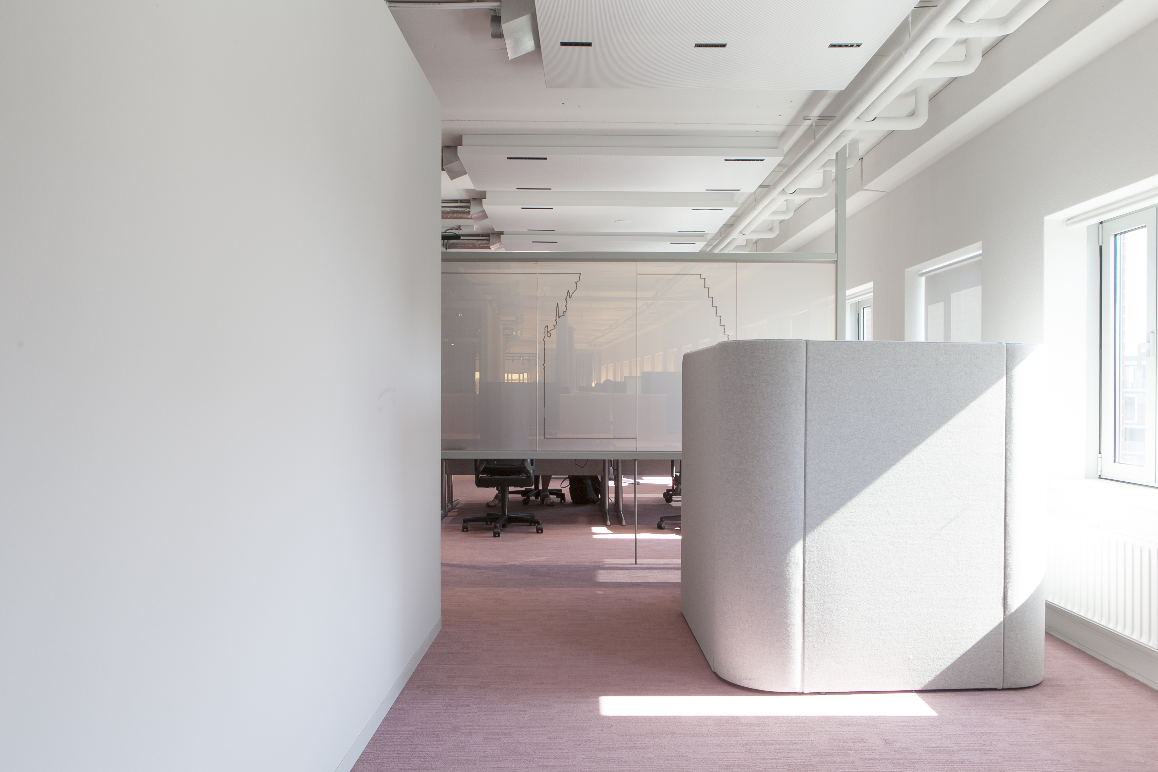 Foto's graphics herinrichting stadskantoor Alkmaar