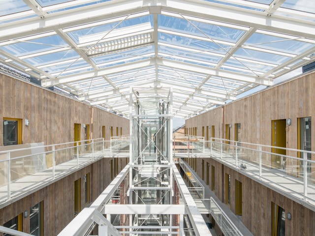 Kaaspakhuis Gouda door mei architects and planners. Beeld Ossip van Duivenbode