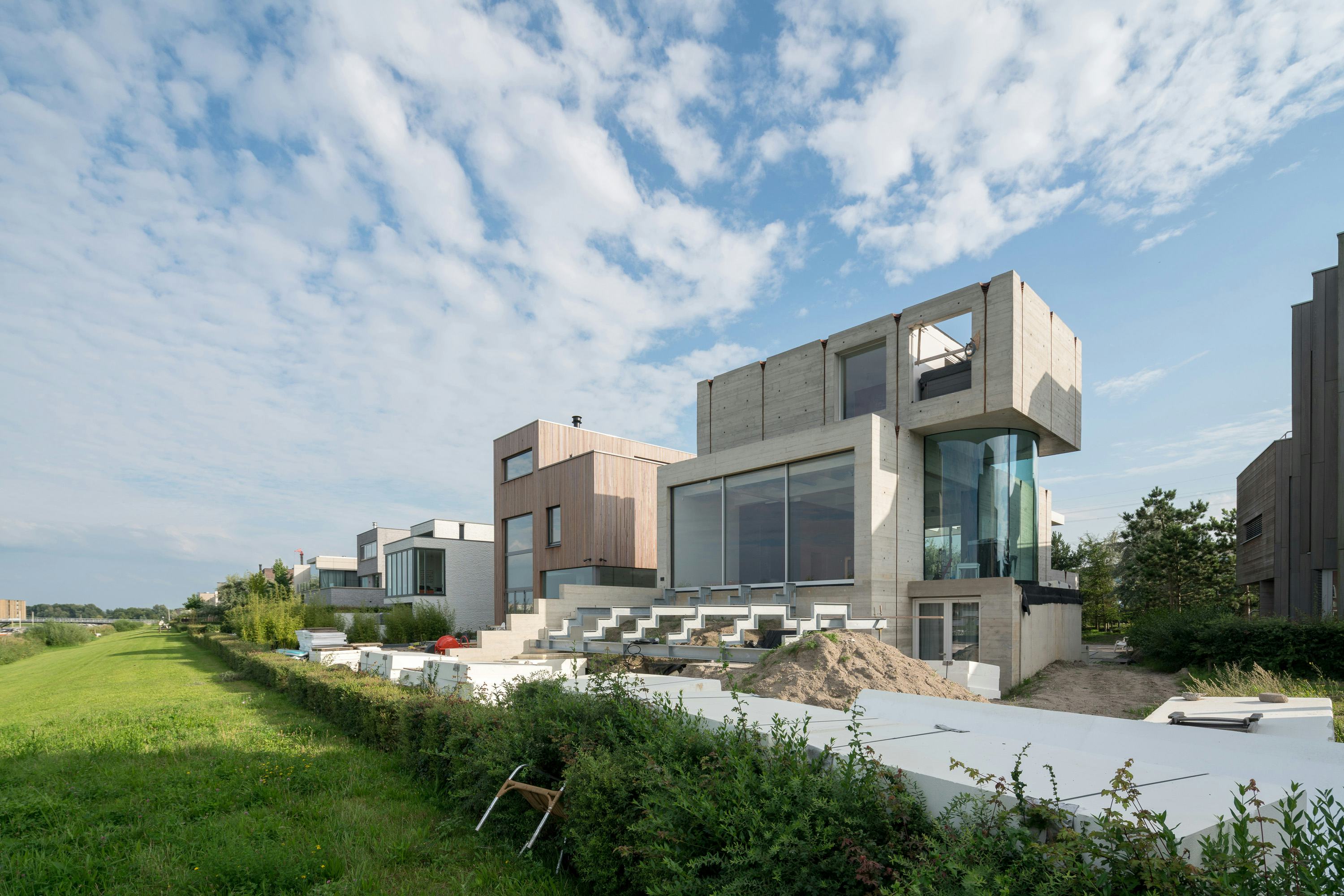 Villa K6 door V8 Architects won in 2017 de betonprijs in de categorie Woningbouw. Beeld Ossip van Duivenbode