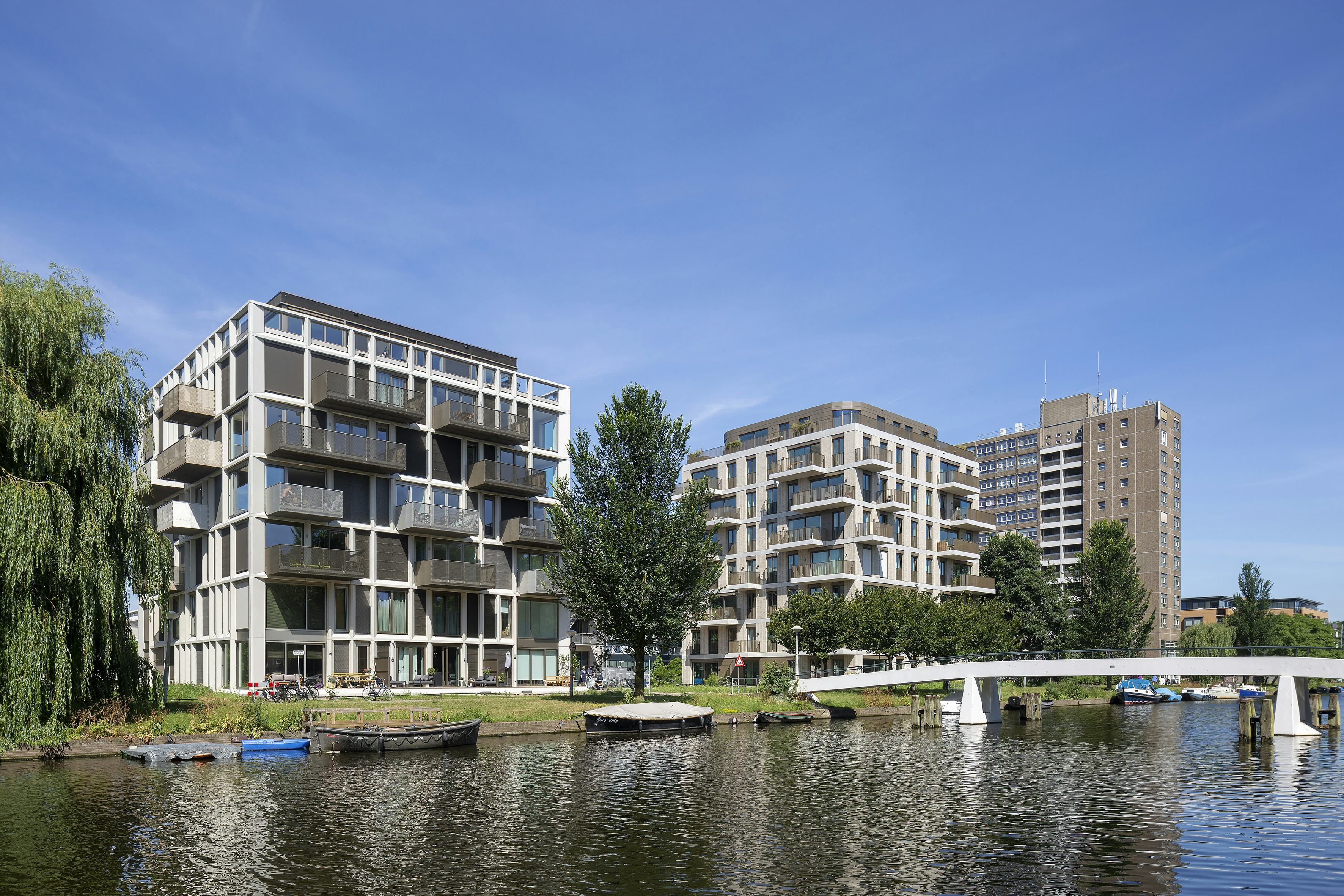 Het SchetsBlok aan de Westlandgracht foto: Luuk Kramer