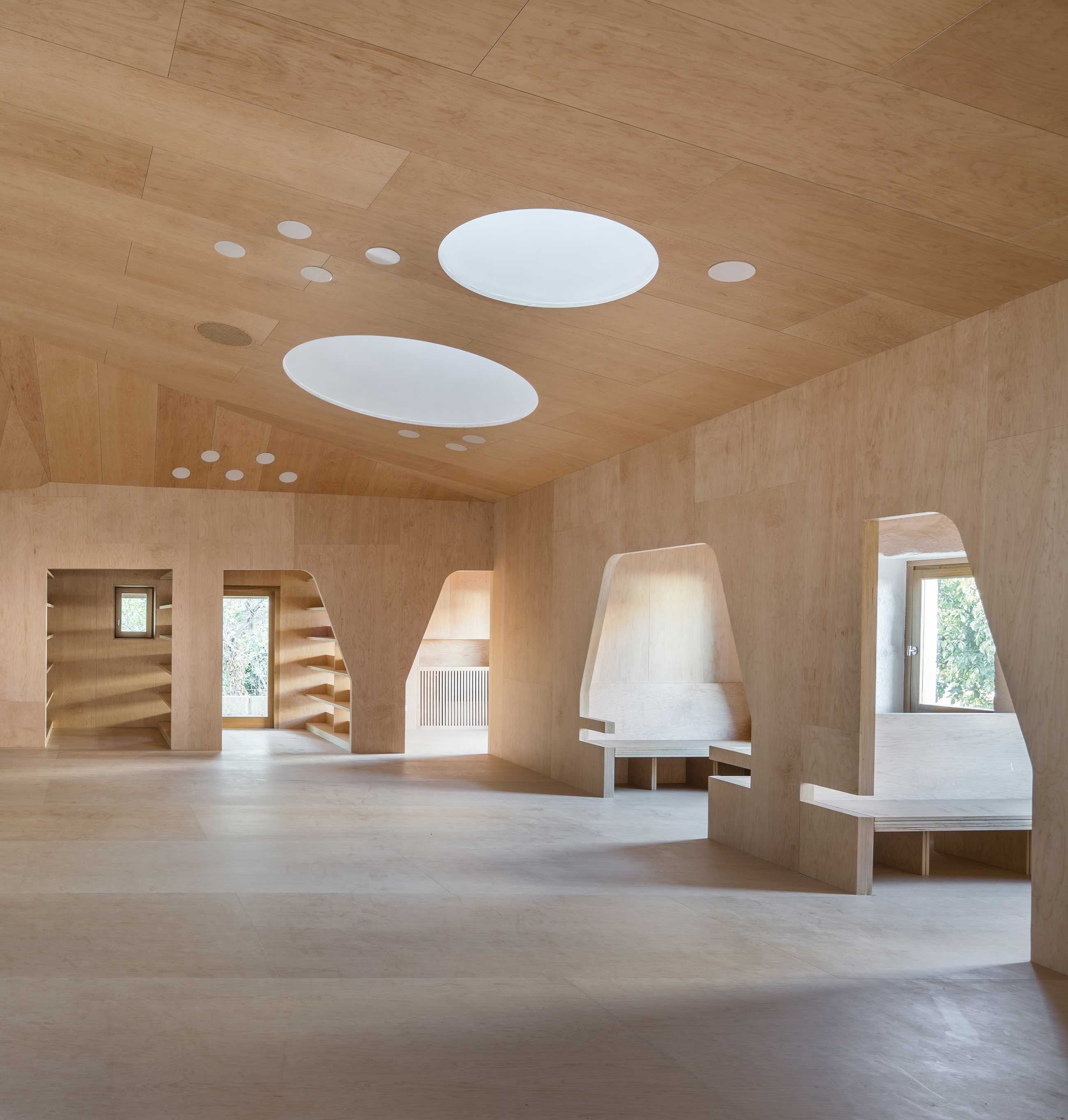 Openbare Bibliotheek, Baiona - Murado & Elvira. Beeld Imagen Subliminal