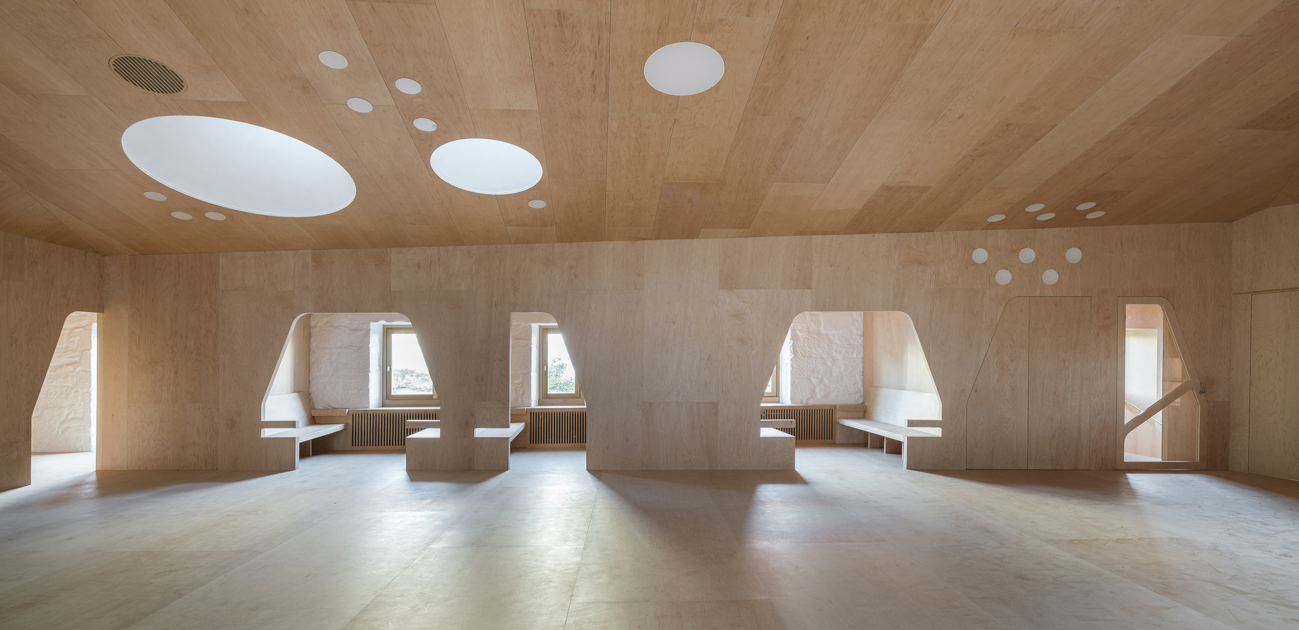 Openbare Bibliotheek, Baiona - Murado & Elvira. Beeld Imagen Subliminal