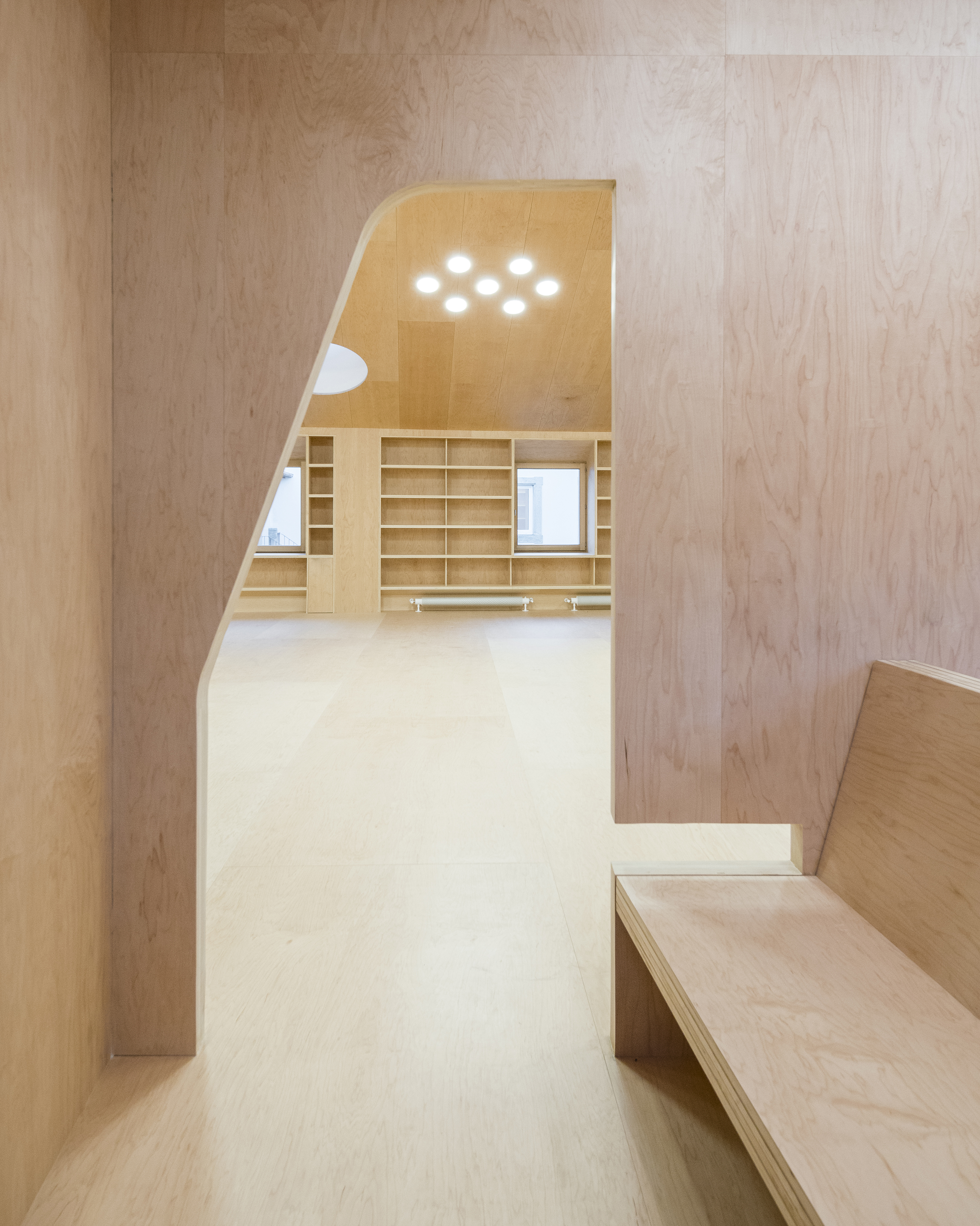 Openbare Bibliotheek, Baiona - Murado & Elvira. Beeld Imagen Subliminal