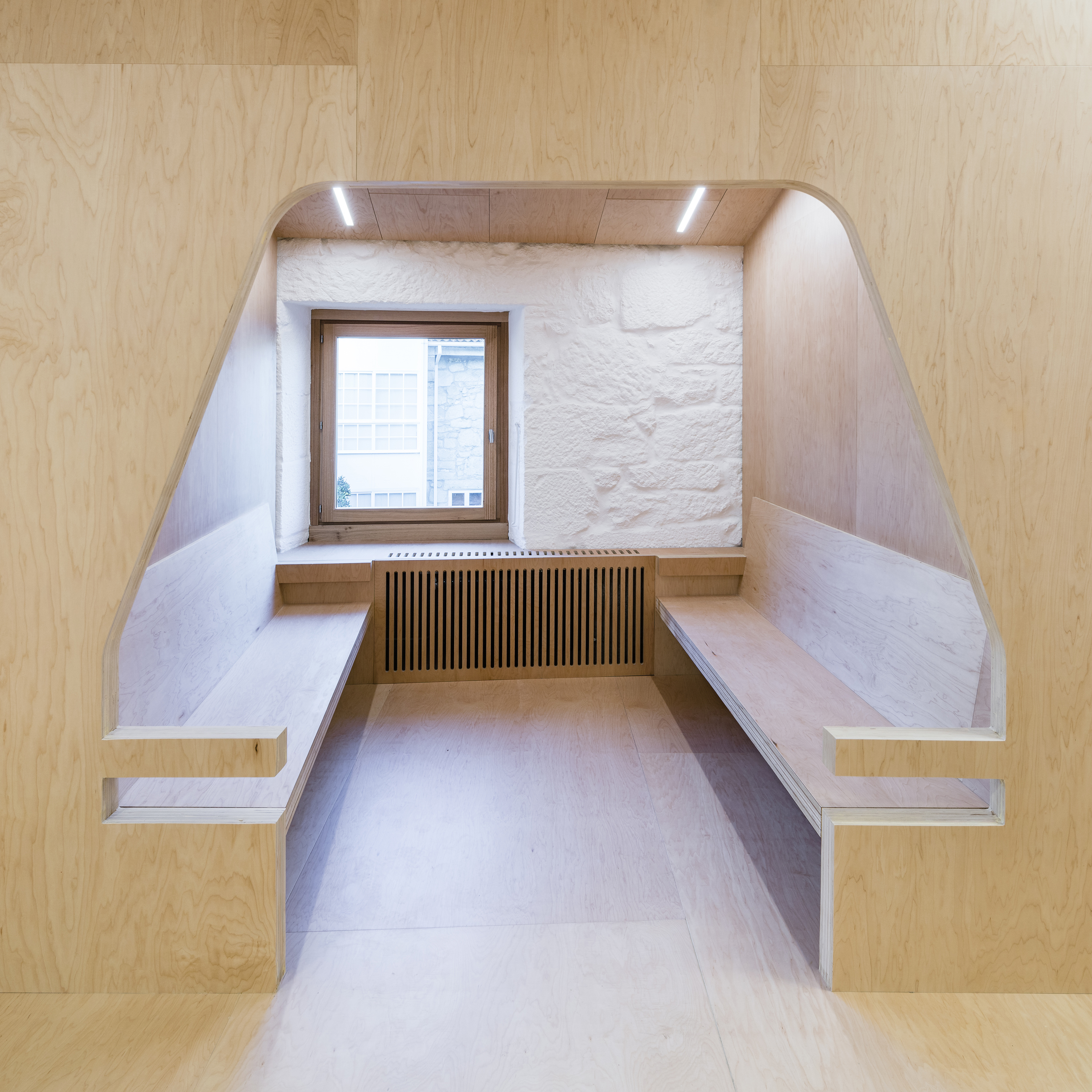 Openbare Bibliotheek, Baiona - Murado & Elvira. Beeld Imagen Subliminal