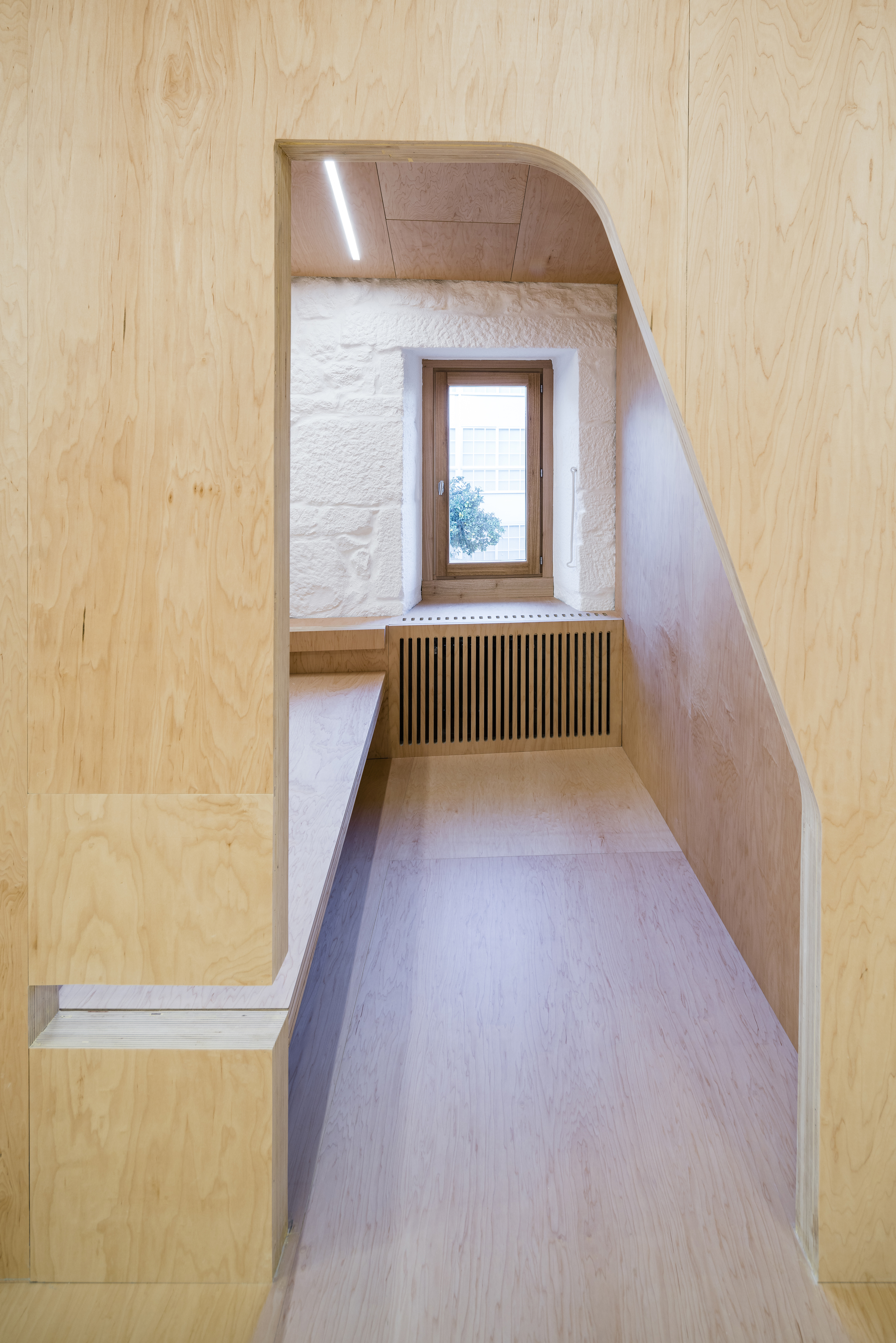 Openbare Bibliotheek, Baiona - Murado & Elvira. Beeld Imagen Subliminal