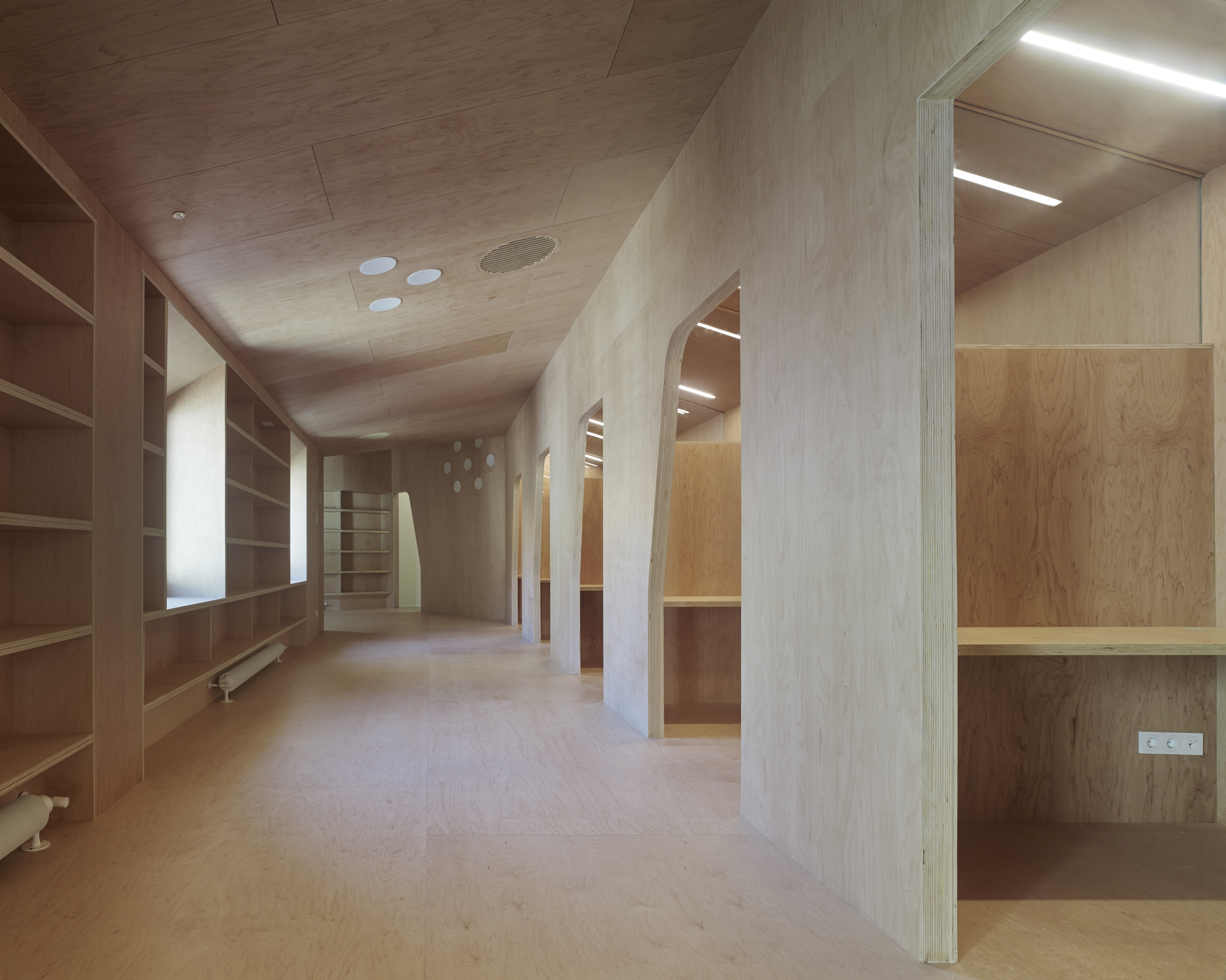 Openbare Bibliotheek, Baiona - Murado & Elvira. Beeld Hector Santos-Diez