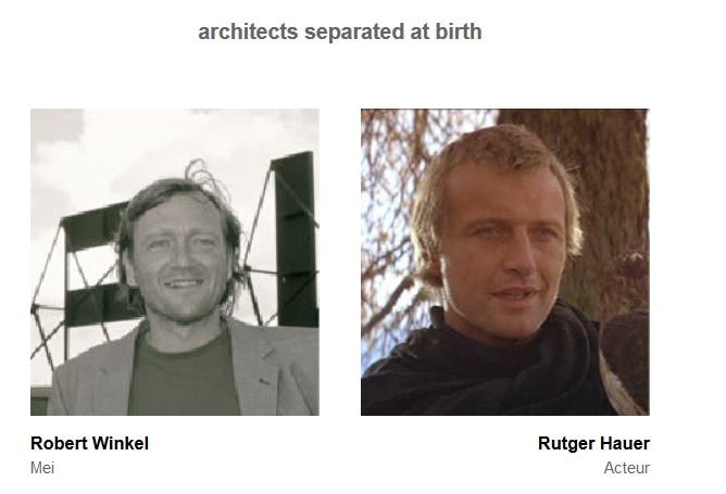 Architecten en hun look a likes
