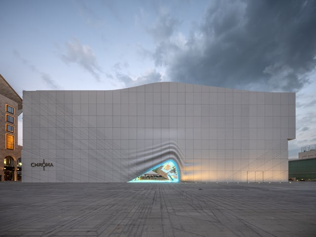 The Imprint Seoul - MVRDV. beeld Ossip van Duivenbode