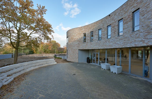 Basisschool de Klokkenberg in Nijmegen, ontworpen door Bendien Wierenga Architecten.
