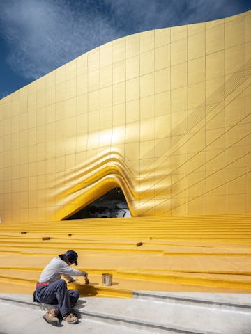 The Imprint Seoul - MVRDV. beeld Ossip van Duivenbode