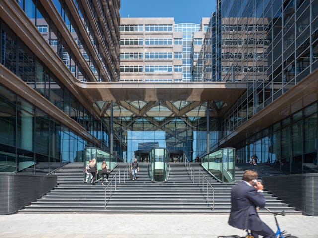 Atrium Zuidas MVSA Architects. Beeld Ossip van Duivenbode
