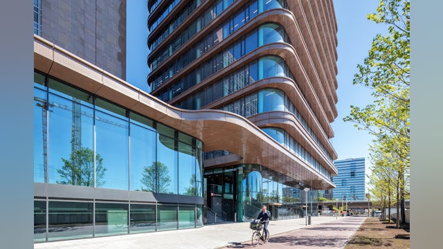 Atrium Zuidas MVSA Architects. Beeld Laurens Kuipers