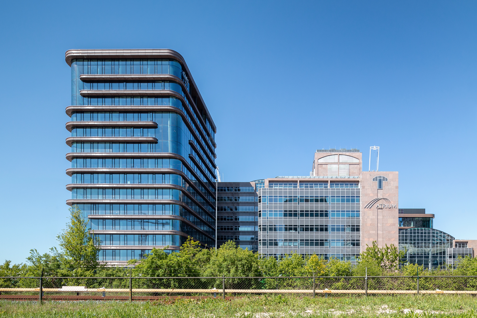Atrium Zuidas MVSA Architects. Beeld Laurens Kuipers