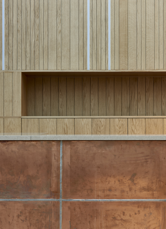 Interieur Studenten vereniging Phoenix in Delft. Ontworpen door Bendien Wierenga Architecten.