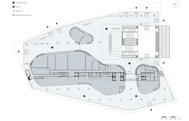 Begane grond - Mecanoo Architecten