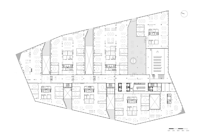 Tweede verdieping- Mecanoo Architecten