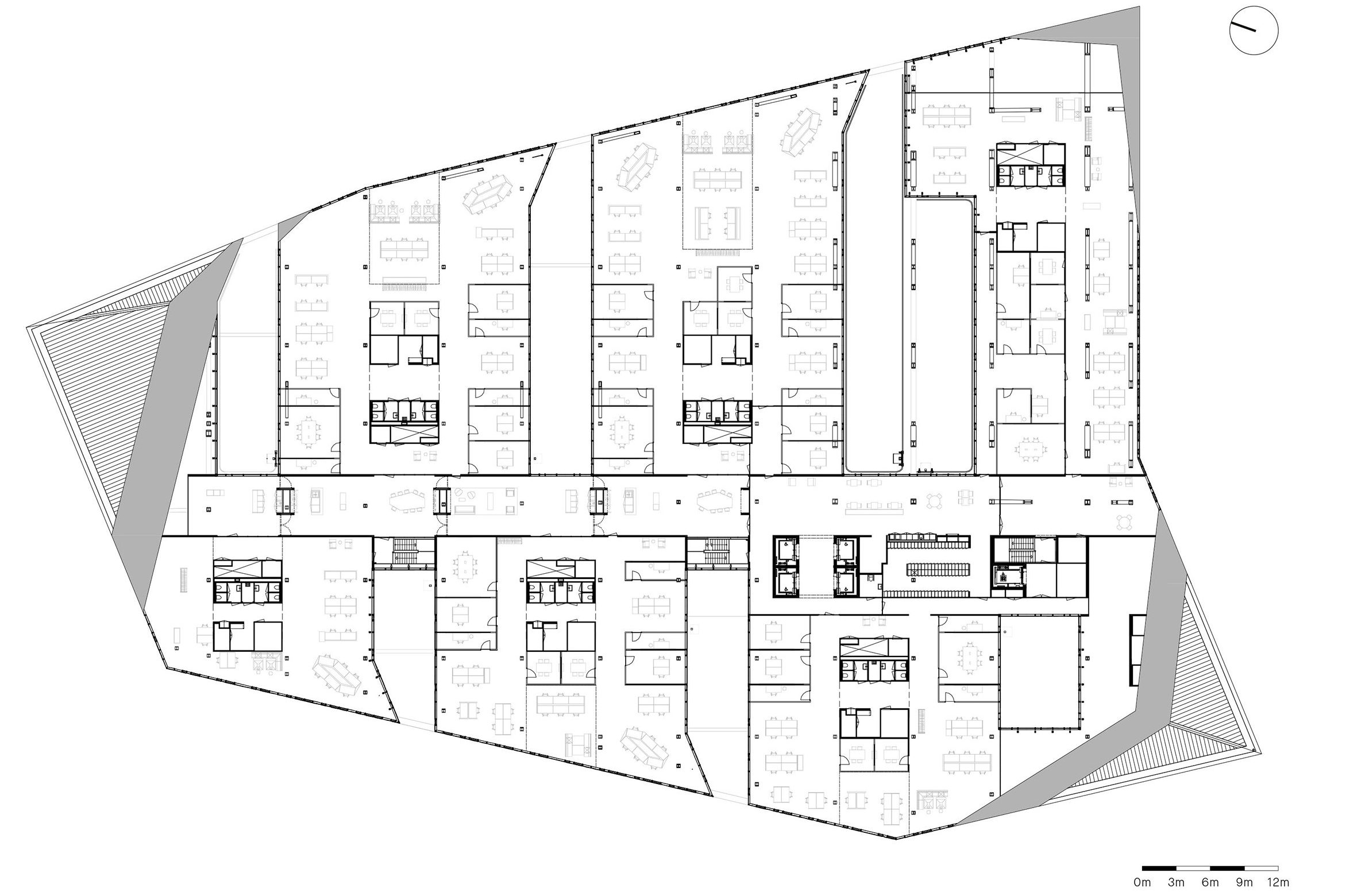 Derde verdieping- Mecanoo Architecten