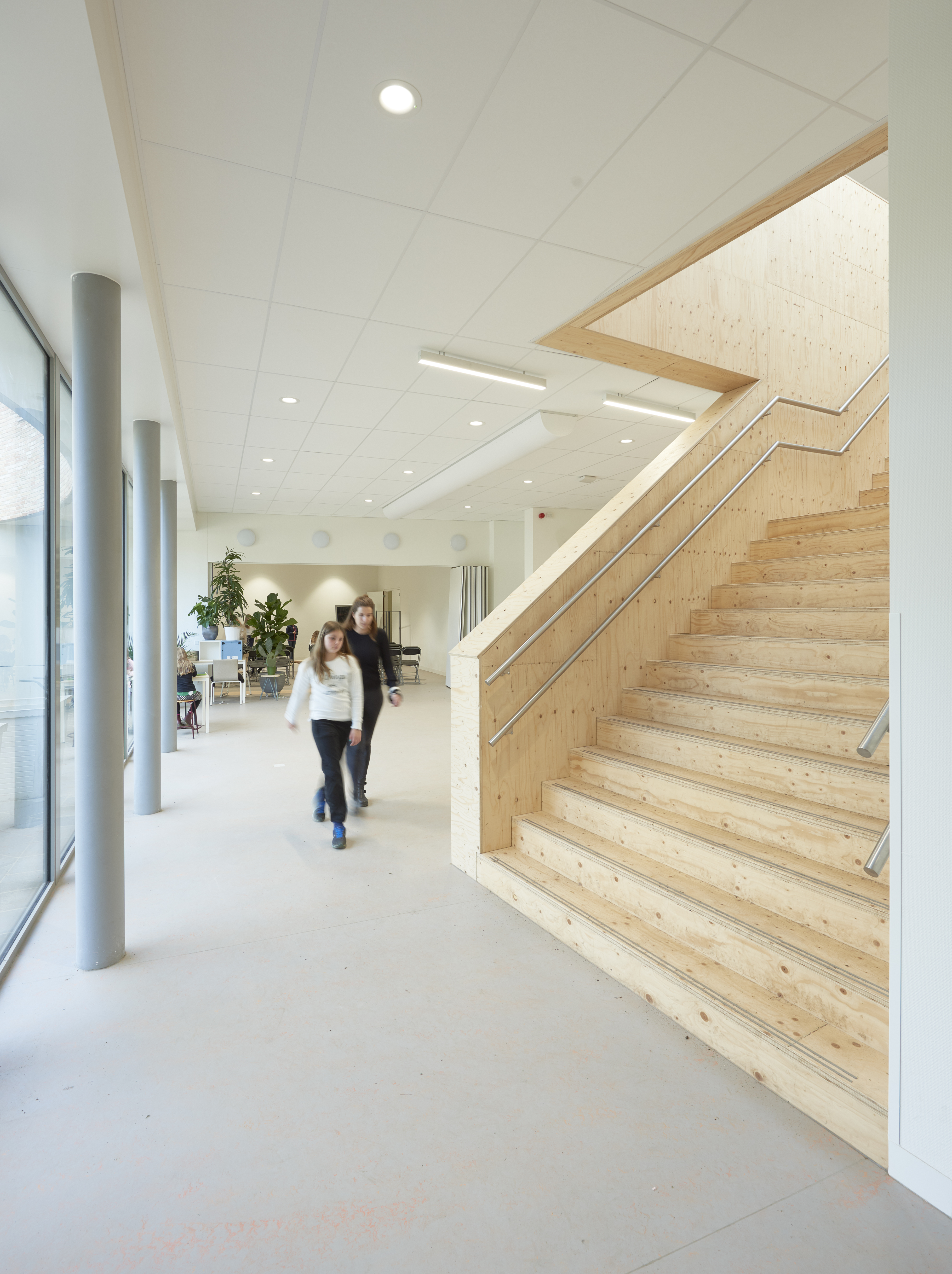 Basisschool de Klokkenberg in Nijmegen, ontworpen door Bendien Wierenga Architecten.