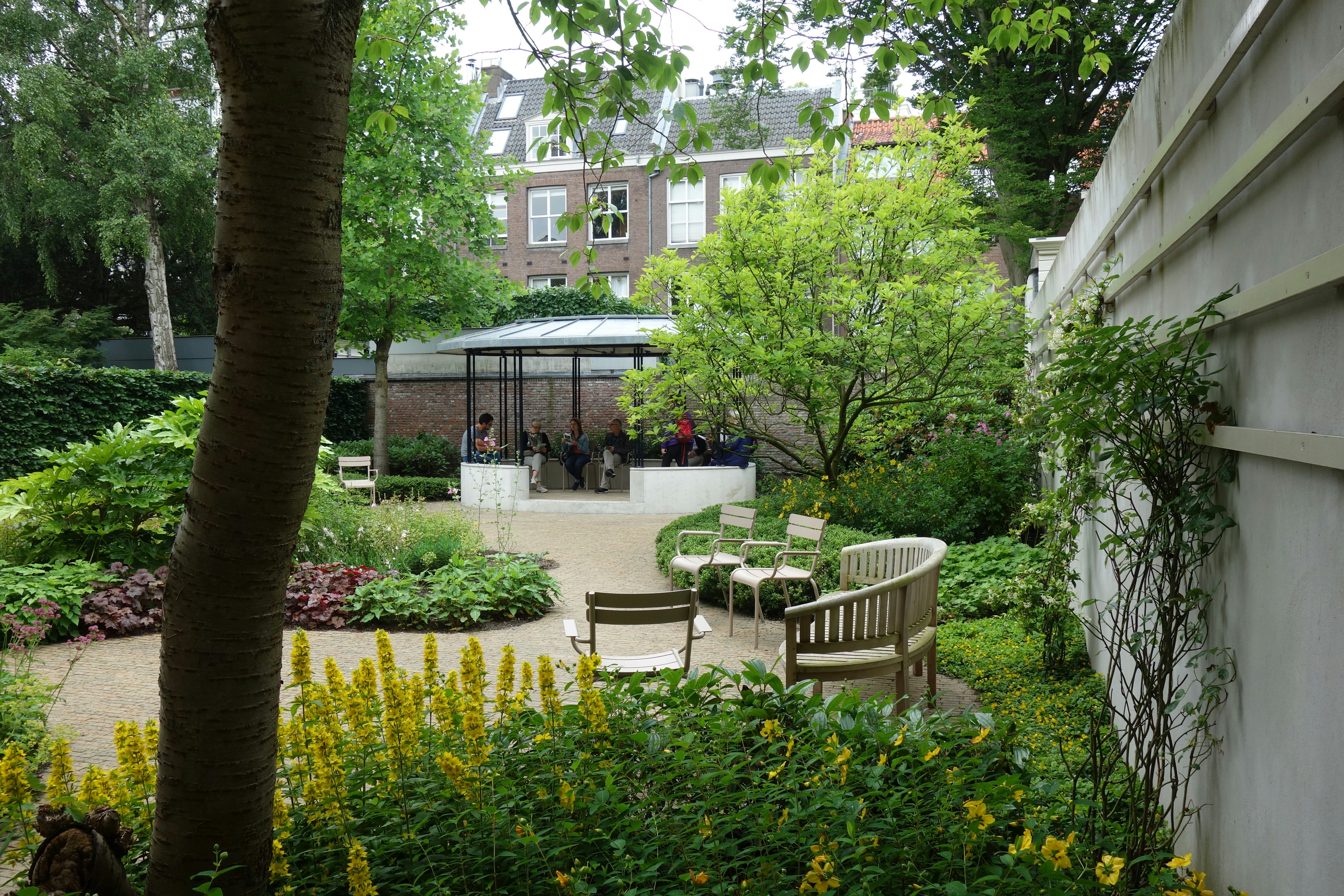 Prieel tuin Herengracht juni 2018