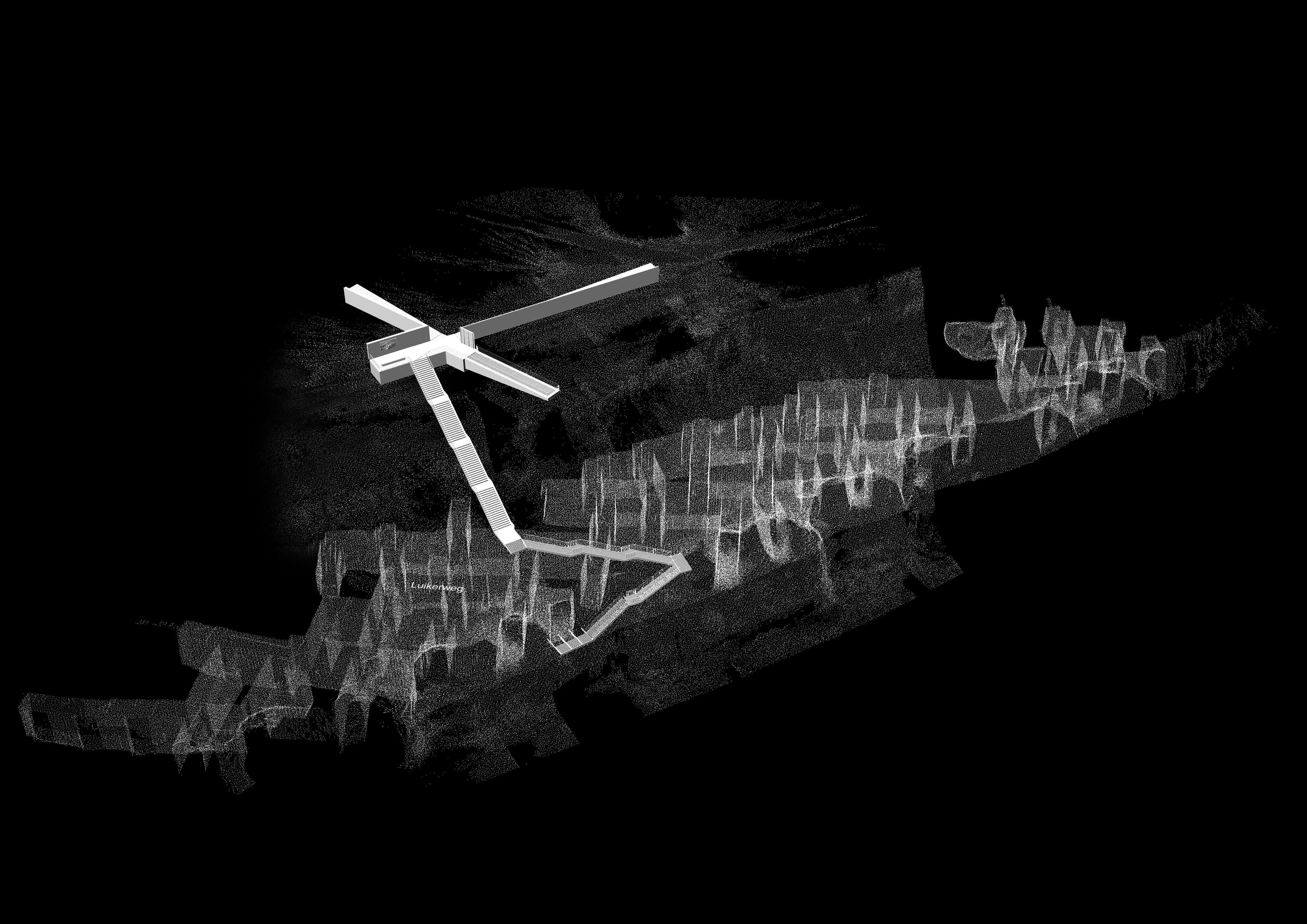 Luikerweg Maastricht - Rademacher De Vries. Pointcloud inmeting