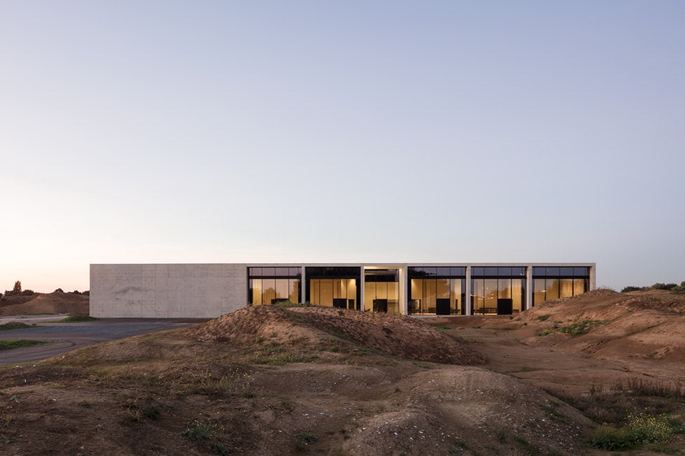 Crematorium Siesegem -KAAN Architecten. beeld Sebastian van Damme