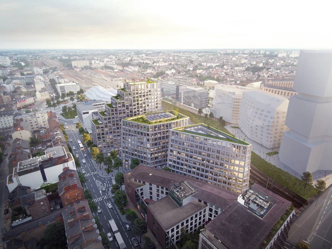 Beaumont Eurorennes in Rennes (FR) door Atelier Kempe Thill en Atelier 56S