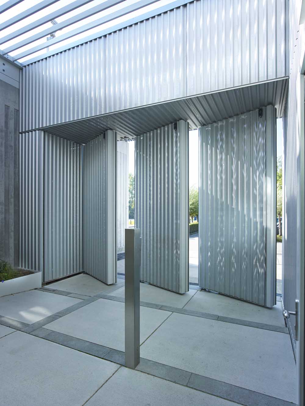 Entreegebouw Pieter Baan Centrum Almere door studio PROTOTYPE, beeld Jeroen Musch 