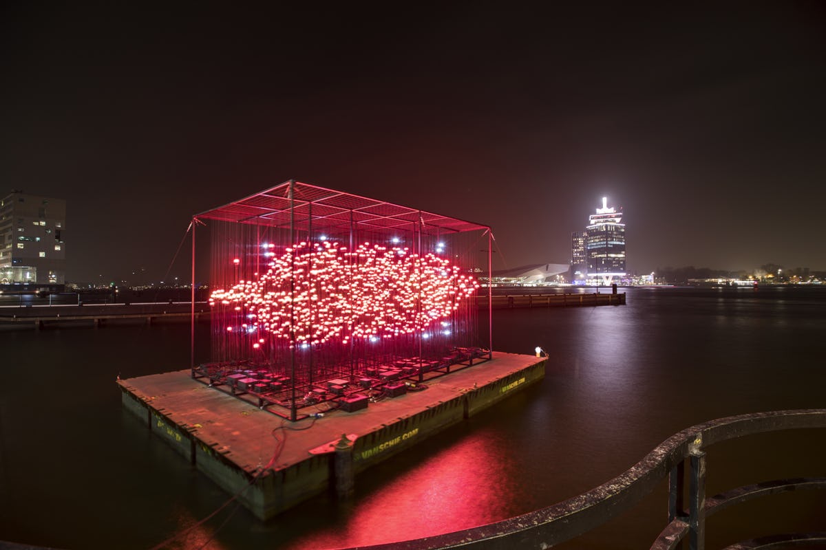 UxU Studio, Desire tijdens het festival in 2018. Beeld: Janus van den Eijnden