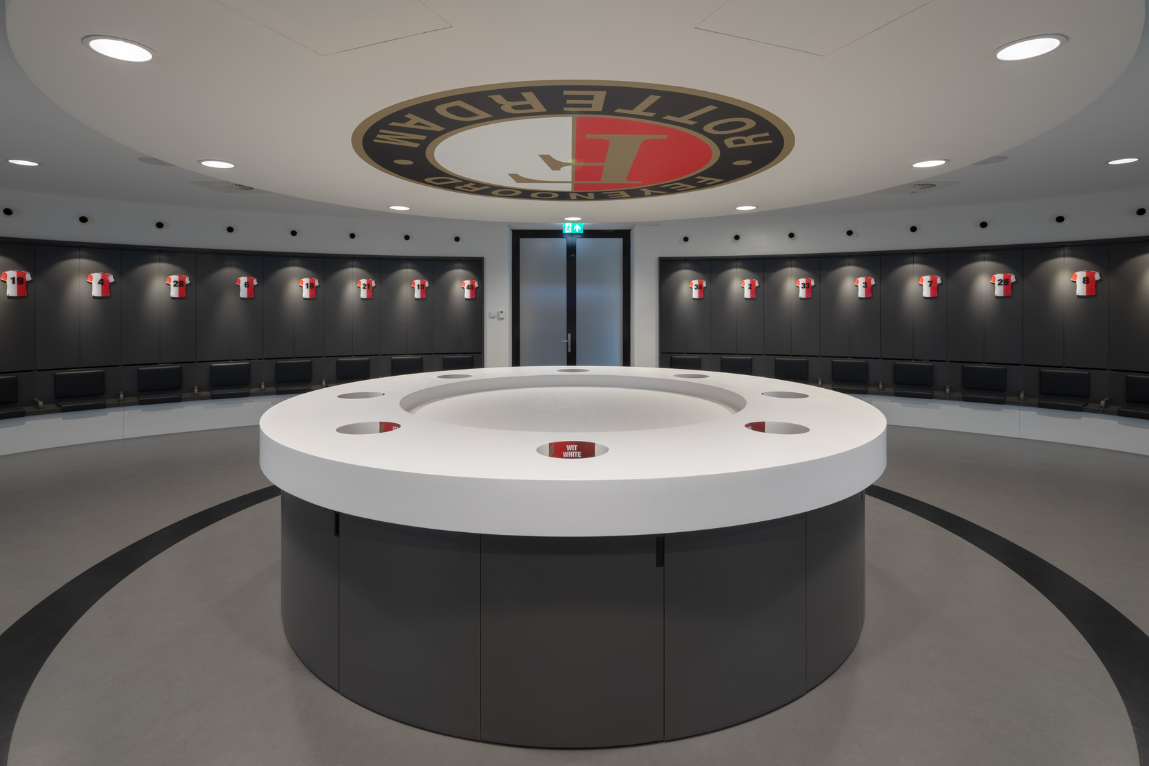 Trainingscomplex ‘1908’ Feyenoord Rotterdam door MoederscheimMoonen Architects, beeld Bart van Hoek