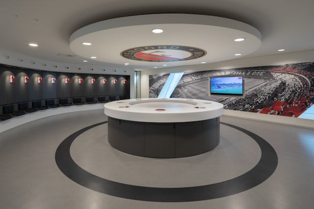 Trainingscomplex ‘1908’ Feyenoord Rotterdam door MoederscheimMoonen Architects, beeld Bart van Hoek