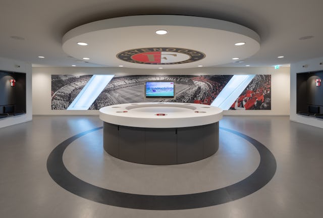 Trainingscomplex ‘1908’ Feyenoord Rotterdam door MoederscheimMoonen Architects, beeld Bart van Hoek